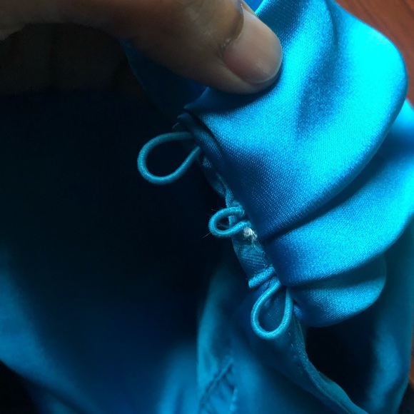 Zara button down satin dress - Picture 10 of 17